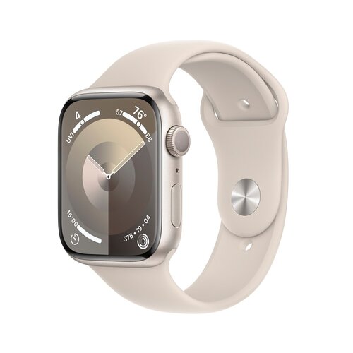 Smartwatch Apple Watch Series 9 GPS aluminium 45 mm M/L księżycowa poświata