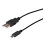 Kabel USB 2.0 Akyga AK-USB-01 USB A/M - microUSB B/M 1.8m czarny