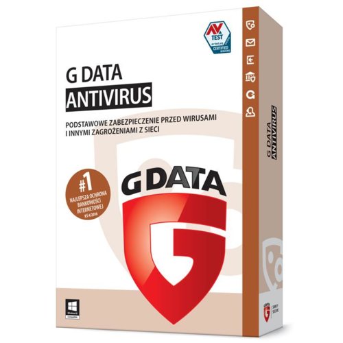 G Data AntiVirus KONT 2PC 1ROK BOX