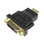 Qoltec przejściówka HDMI A męska/ DVI (24+1) żeńska
