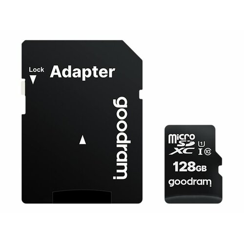 Karta pamięci GOODRAM microSDXC 128GB 100MB/s C10