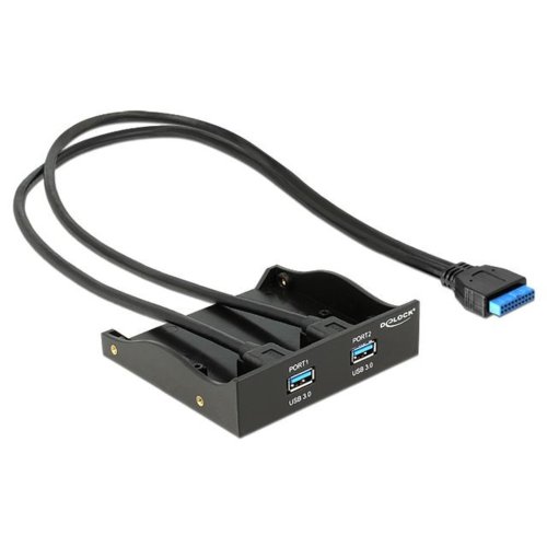 Delock Frontpanel USB 3.0 x2 do zatoki 3,5/5,25 Pin Header