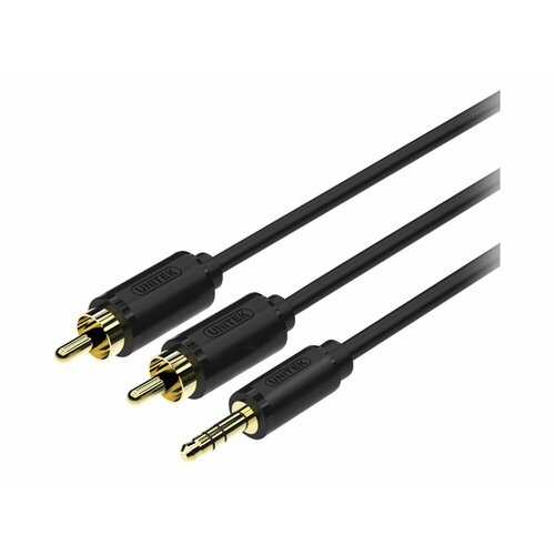 Kabel miniJack 3,5mm (M) - 2x RCA (M)