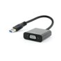 Gembird Adapter USB 3.0 -> VGA czarny
