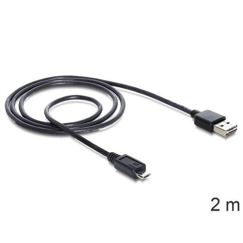 Delock Kabel USB Micro AM-MBM5P EASY-USB 2m
