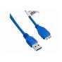 4World Kabel USB 3.0 AM- Micro BM 3.0m|blue