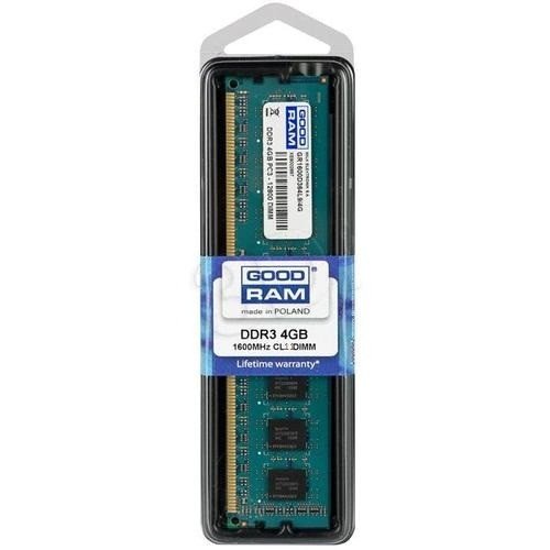 Pamięć DDR3 GOODRAM 4GB/1600MHZ PC3-12800 CL11 256 x8 Dual Rank