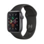 Apple Watch Serii 5 GPS + Cellular 44mm gwiezdna szarość aluminium z czarnym sportowym paskiem S/M i M/L
