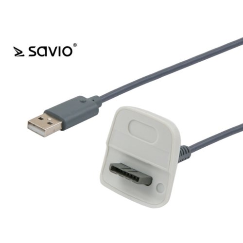 Elmak SAVIO CL-82 Adapter Play&Charge do Padów Xbox 360