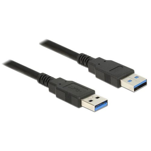 Kabel USB AM-AM 3.0 1M czarny Delock
