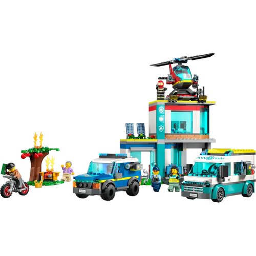 Klocki Lego City Parking dla pojazdów uprzywilejowanych 60371 6+