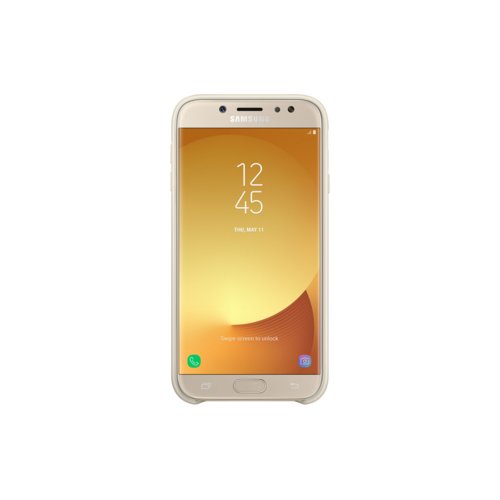 Etui Samsung Dual Layer Cover do Galaxy J7 (2017) Gold EF-PJ730CFEGWW
