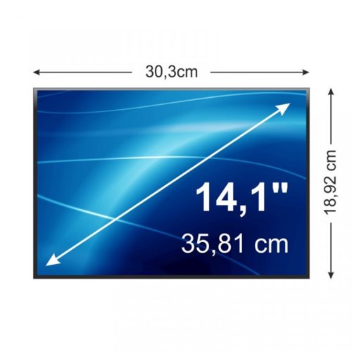Whitenergy Matryca LCD, podś. CCFL, 14.1'', 1440x900, 30 pin, matowa