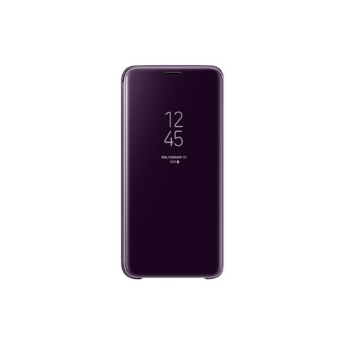 Etui Samsung Clear View Standing Cover do Galaxy S9 fioletowe