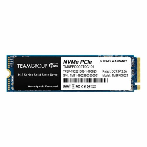Dysk SSD Team Group MP33 Pro 2TB PCIe TM8FPD002T0C101