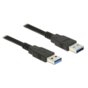Kabel USB AM-AM 3.0 5M czarny Delock