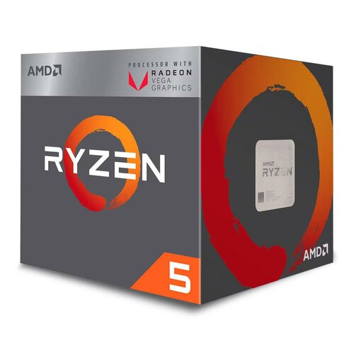 Procesor AMD Ryzen 5 2400G YD2400C5FBBOX ( 3600 MHz (min) ; 3900 MHz (max) ; AM4 ; BOX )