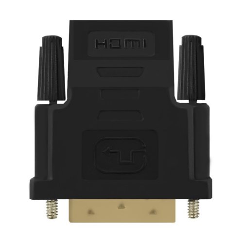 Qoltec Przejściówka HDMI A żeńska | DVI (24+1) męska