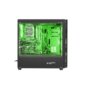 NATEC Obudowa Genesis Irid 300 USB 3.0 z oknem zielone podświetlenie