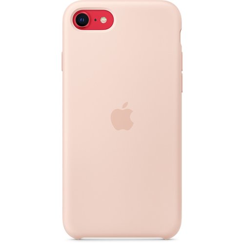 Etui Apple silikonowe do iPhone SE 2020 różowe