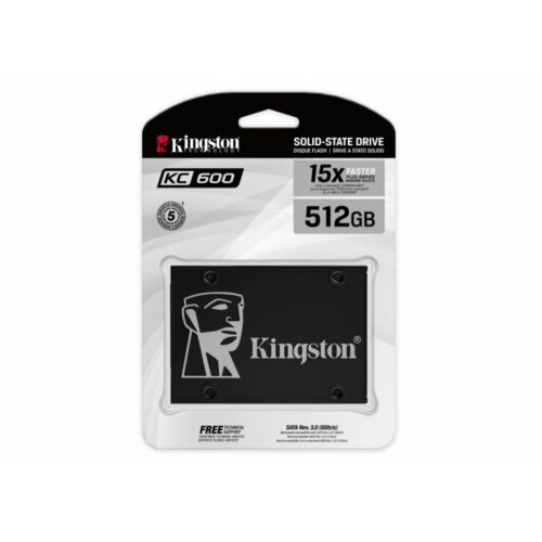 Dysk SSD Kingston SATA KC600 2,5 512 GB