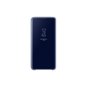 Etui Samsung Clear View Standing Cover do Galaxy S9 niebieskie