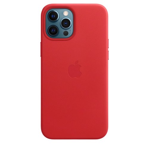 Etui iPhone 12 Pro Max Skórzane z funkcją MagSafe - (PRODUCT)RED