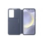 Etui Samsung Smart View Wallet Case Galaxy S24 Ultra fioletowe