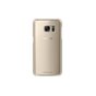 Etui Samsung Clear Cover do Galaxy S7 Gold EF-QG930CFEGWW