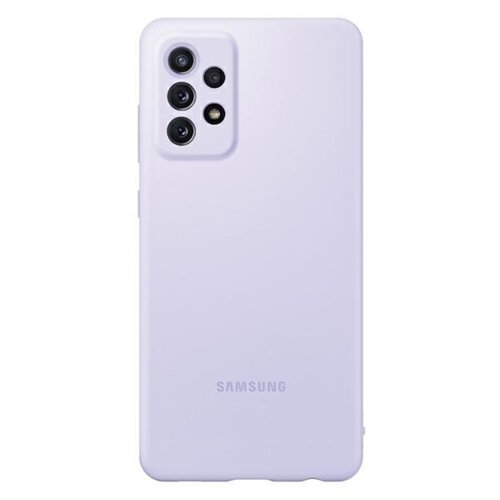 Etui Samsung Silicone Cover do Galaxy A72 Fioletowy