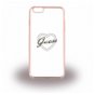 GUESS Hardcase GUHCP6TRHRG iPhone 6/6S serca różowo złoty Signature