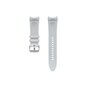 Pasek z eko-skóry Samsung do Galaxy Watch6 M/L srebrny