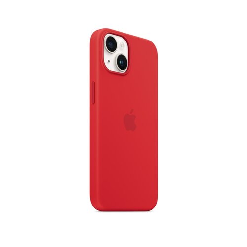 Etui Apple Silicone Case z MagSafe do iPhone 14 Czerwony