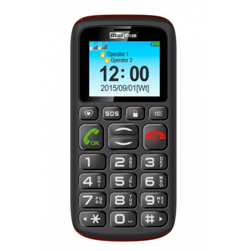 Telefon Maxcom Comfort MM428 Czarny