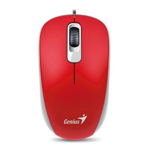 Mysz optyczna GENIUS DX-110 USB Passion red