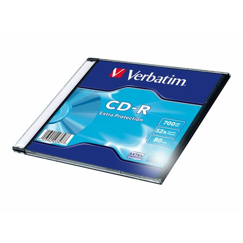 Verbatim CD-R 52x 700MB 200P Extra Protection 43347