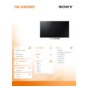 Sony Monitor 55'' 4K BRAVIA B2B screen TVtuner 24/7 3Y