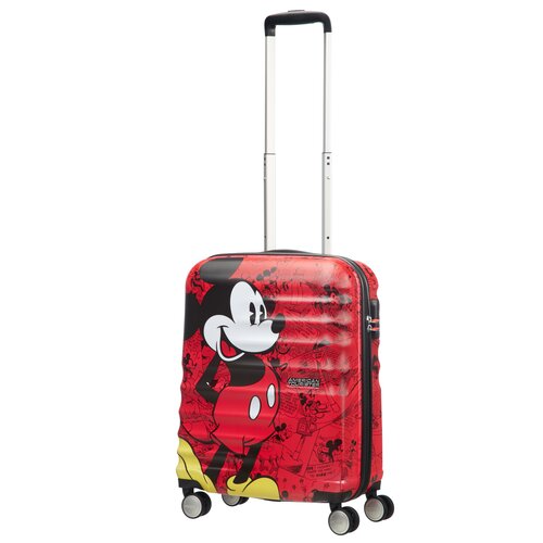 Walizka American Tourister Mickey Mouse Disney Legends spin.55/20 czerwona