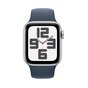 Smartwatch Apple Watch SE GPS + Cellular 40mm srebrny aluminium + niebieski pasek M/L