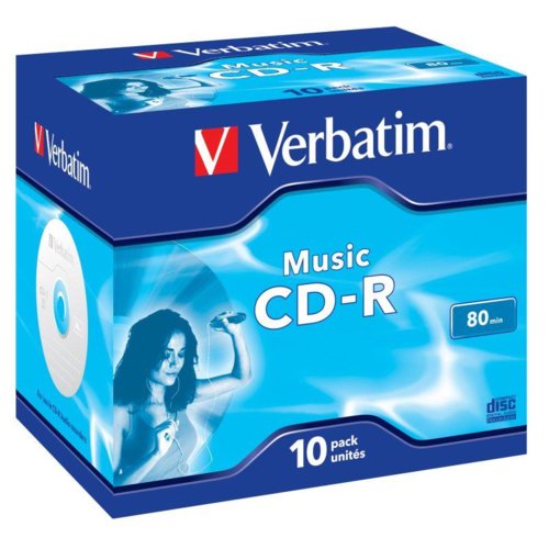 Verbatim CD-R Audio 80min 10P JC 43365