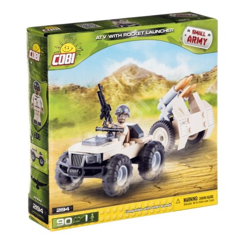 Cobi Small Army ATV With Rocket Launcher 2194