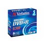 DVD+R DL Verbatim 8x 8.5GB (Jewel Case 5) MATT SILVER