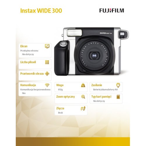 Fujifilm Instax WIDE 300 black