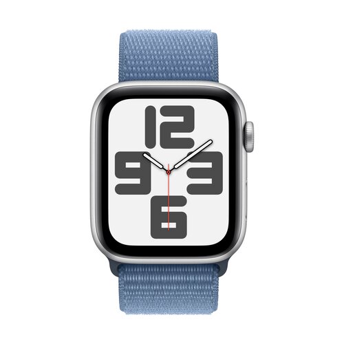 Smartwatch Apple Watch SE GPS + Cellular 44mm srebrny aluminium + sportowy pasek