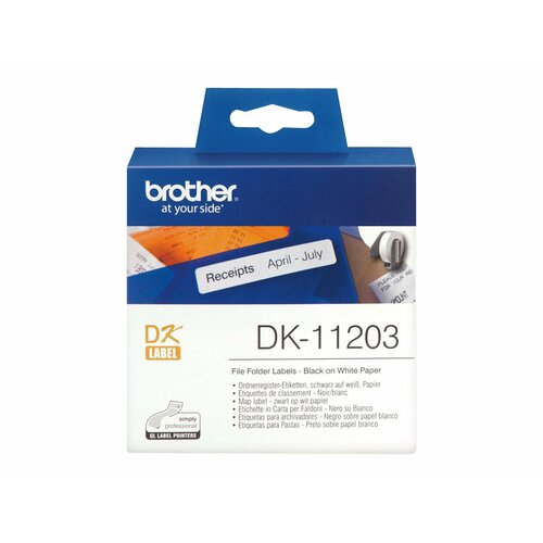 Brother Etyk.papierowe DK11203 (17x87mm)300 szt.