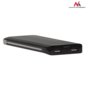 Maclean Powerbank 8000mAh czarny MCE140 B wbudowane kable, 3 USB max 2,4A