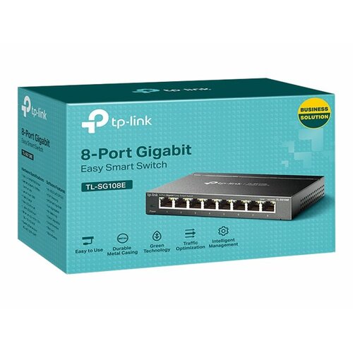 TP-Link Przełšcznik 8-port Gigabit Desktop Switch