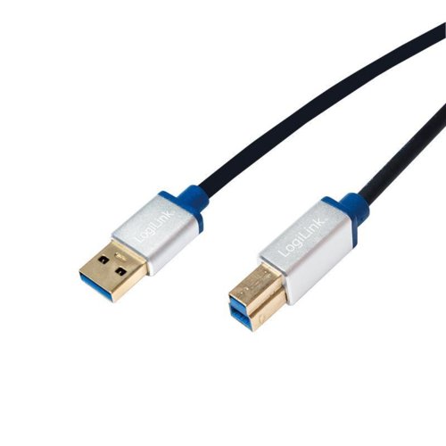 Kabel USB 3.0 LogiLink Premium BUAB320 A/B 2m