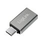 Adapter USB-C/USB-A LogiLink AU0042 Srebrny