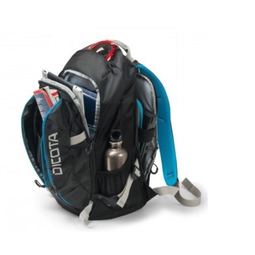 DICOTA Backpack Active XL 15-17.3'' black/blue